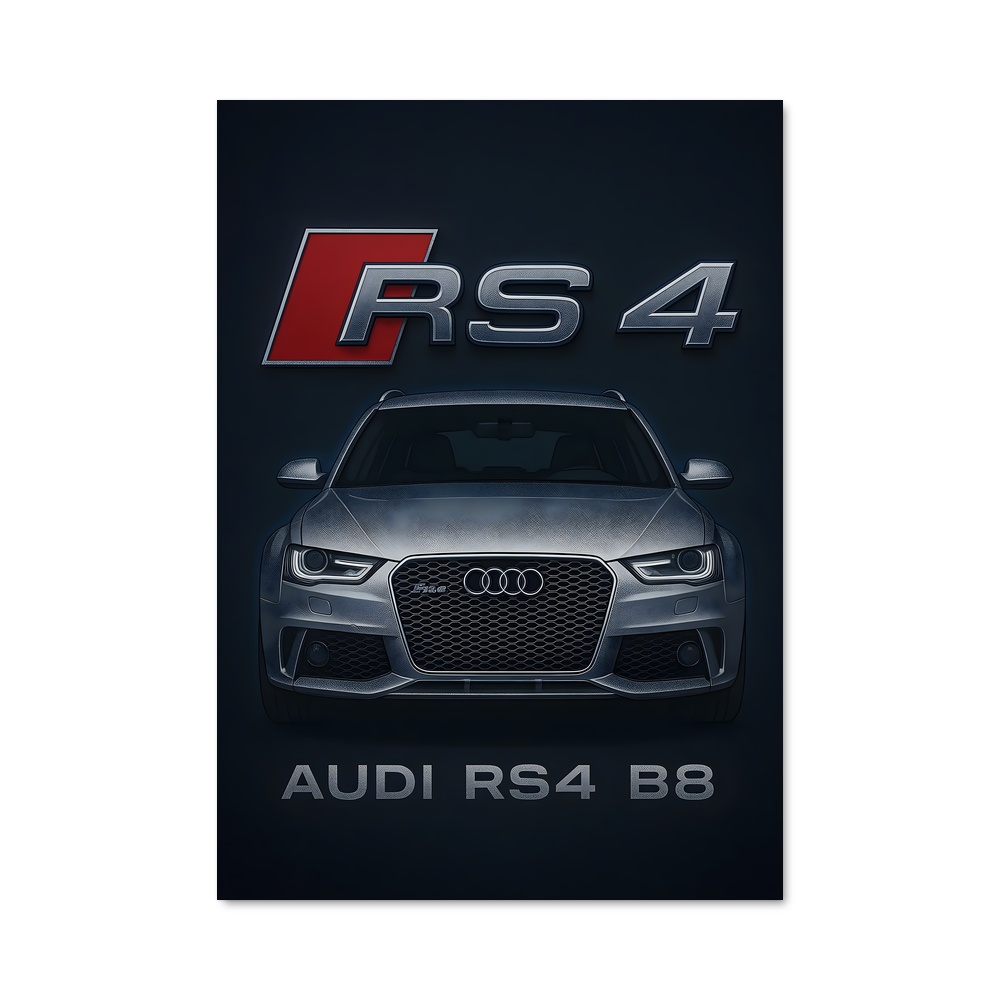 Poster Audi RS4 Dream